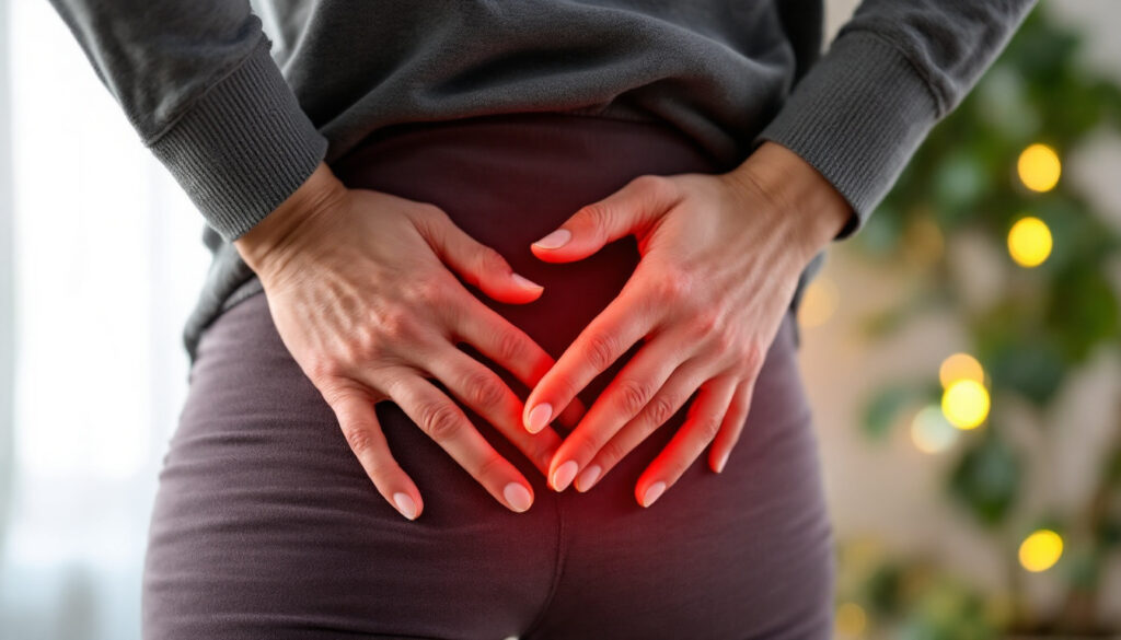 dolor lumbar con enfoque en la zona inferior de la espalda